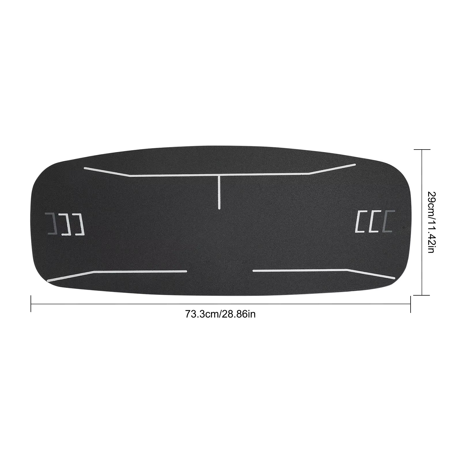 Golf Swing Trainer Training Aid Golf Pressure Plate Golf Training Aid for Indoor Practice Weight Shift Balance Board ATHLEXES