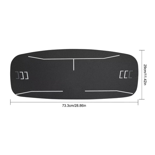 Golf Swing Trainer Training Aid Golf Pressure Plate Golf Training Aid for Indoor Practice Weight Shift Balance Board ATHLEXES