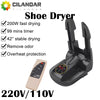 220V/110V Timed Shoe Dryer Deodorant Retractable Shoe Dryer Fast Dryer Heater Deodorizer Dehumidifier Device Foot Warmer Heater ATHLEXES