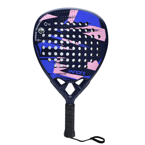 Padel Racket Carbon Fiber Surface with EVA Memory Flex Foam Core Padel Tennis Racquets Lightweight ATHLEXES
