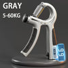 5-60Kg Adjustable Hand Grip Strengthener Hand Grip Trainer with Counter Wrist Forearm and Hand Exerciser for Muscle Building ATHLEXES