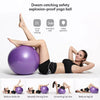 PVC Fitness Balls Yoga Ball Thickened Explosion-Proof Exercise Home Gym Pilates Equipment Balance Ball 45Cm/55Cm/65Cm/75Cm/85Cm ATHLEXES