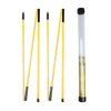 2 Pack Golf Alignment Stick Golf Alignment Sticks Collapsible Golf Practice Rods Swing Trainer Tools Golf Swing Training Tool ATHLEXES