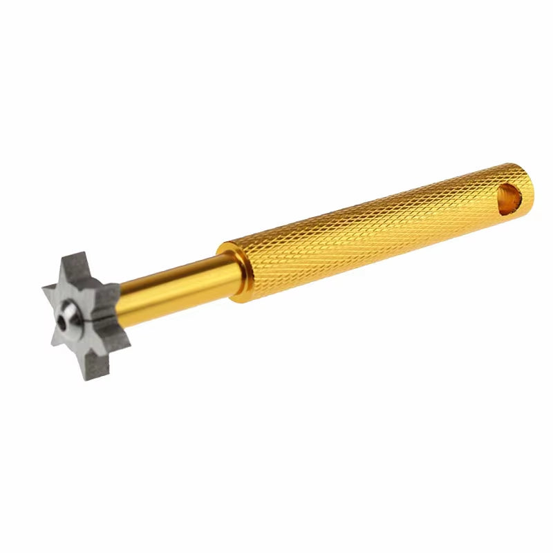 Golf Club Grooving Sharpening Tool Golf Club Sharpener Head Strong Wedge Alloy Wedge Golf Accessories ATHLEXES
