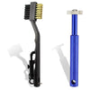 2Pcs/Set Golf Club Brush Golf Club Sharpener Grooving Tool Golf Putter Wedge Ball Groove Cleaner Kit Cleaning Tool Accessories ATHLEXES