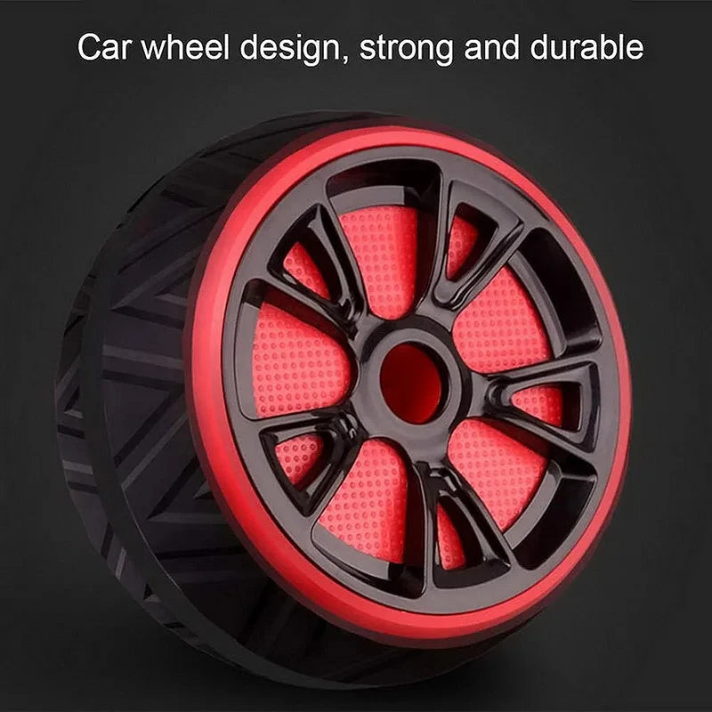 Big Ab Roller for Abs Workout Ab Roller Wheel Exercise Equipment for Core Workout Abdominal Wheel Roller for Home Gym Muscle ATHLEXES