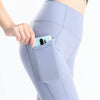 Women Yoga Pants Naked Feeling Stretchy Sports Tights Pocket High Waist Leggings Running Fitness Leggings Workout Gym Clothing ATHLEXES