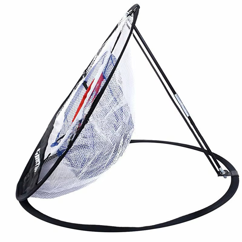 Golf Swing Trainer Chipping Net Golf Training Aids Indoor Outdoor Foldable Chipping Pitching Cages Hitting Mat ATHLEXES