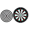 Dart Board Double Sided Hanging Dart Bulleye Target Game Board Target Dart Safety Kids Adults Toys ATHLEXES