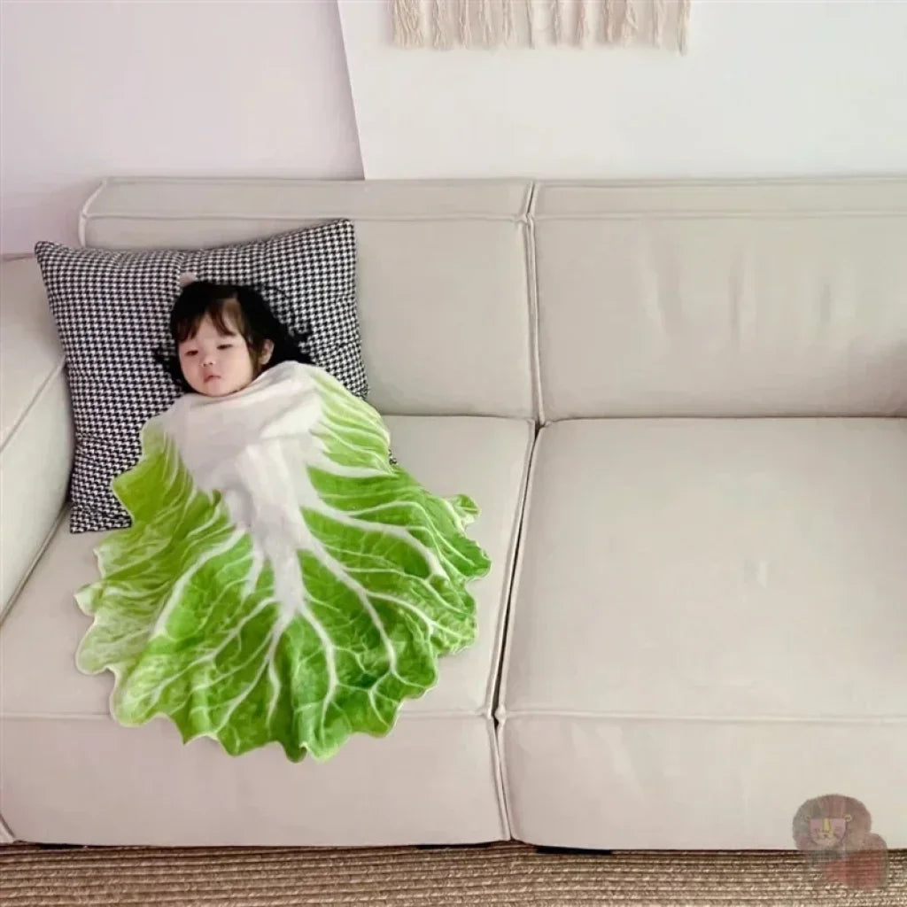 Baby Cabbage Blanket for Cozy Comfort ATHLEXES