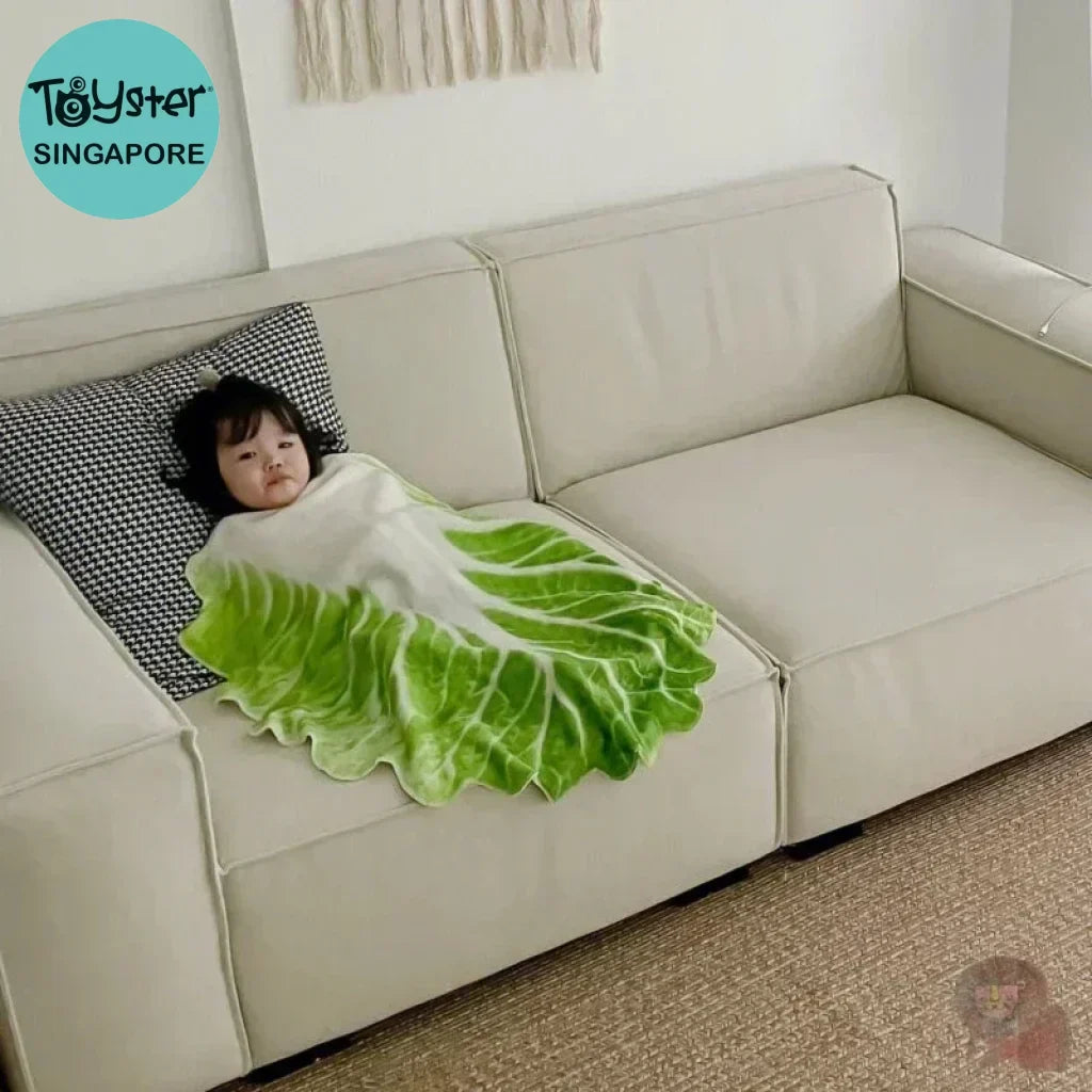 Baby Cabbage Blanket for Cozy Comfort ATHLEXES