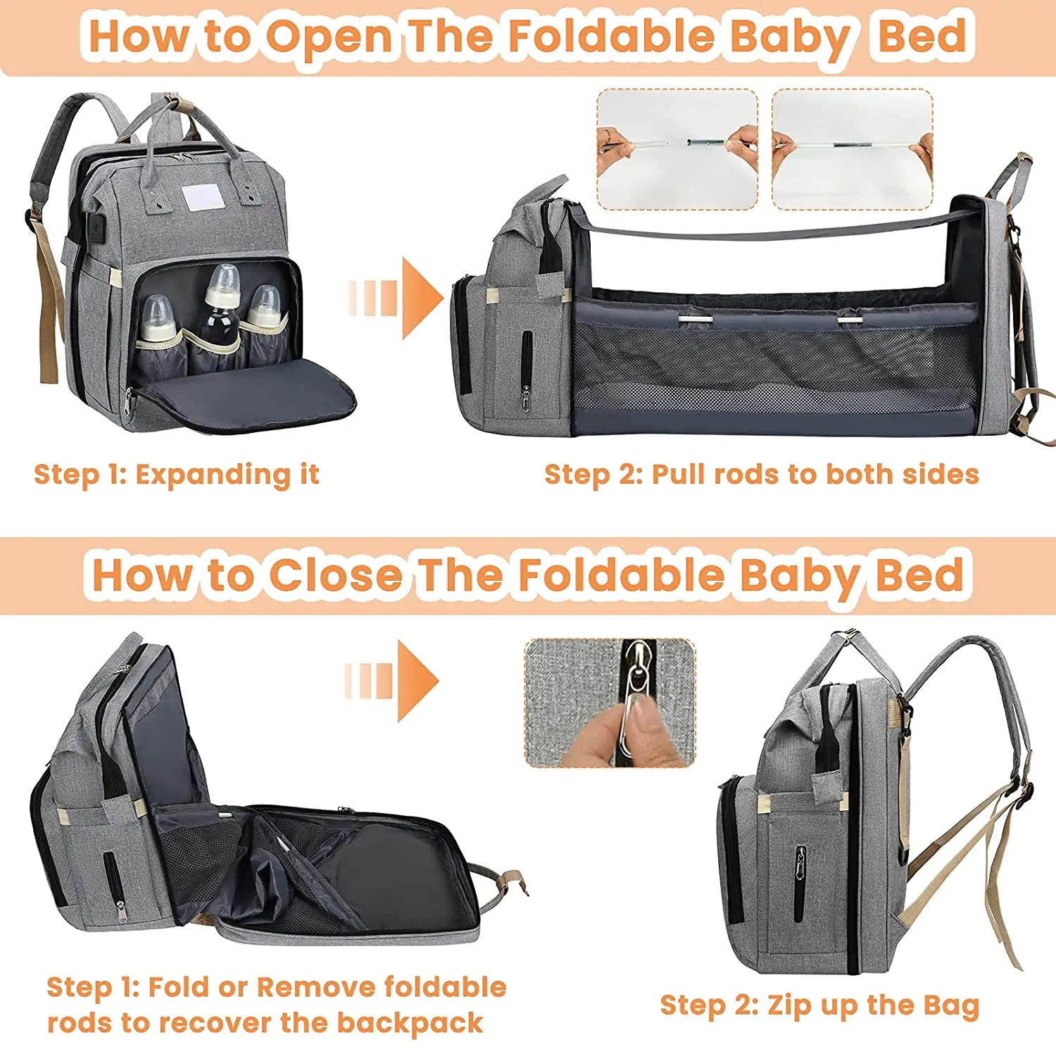 Portable Baby Bed ATHLEXES