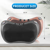 Relaxation Massage Pillow Vibrator Electric Neck Shoulder Back Heating Kneading Infrared Therapy Head Massage Pillow ATHLEXES