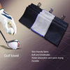 Golf Club Towel Anti-Pilling Quickly Drying Accessory Waffle Pattern Golf Towel for Golf Training ATHLEXES