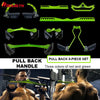 8 Piece Set Fitness Lat Pull down T Handle Bar Rowing Rotating V-Bar Pulley Cable Machine Handle Grip Gym Equipment Back Trainer ATHLEXES