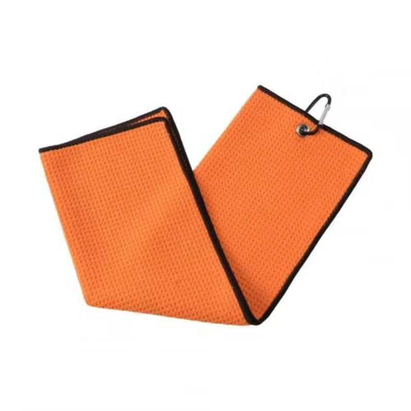 Golf Club Towel Anti-Pilling Quickly Drying Accessory Waffle Pattern Golf Towel for Golf Training ATHLEXES