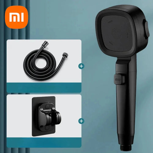Xiaomi High Pressure Shower Head Water Saving 3-Modes Shower Heads Adjustable Water Massage Sprayer Home Bathroom Accessories ATHLEXES