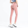 Women Yoga Pants Naked Feeling Stretchy Sports Tights Pocket High Waist Leggings Running Fitness Leggings Workout Gym Clothing ATHLEXES