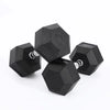 Hexagonal Fixed Dumbbells Men'S Fitness Equipment Home Ladies Rubber Dumbbells ATHLEXES