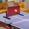 Table Tennis Rebound Board Rebounder with 8Red Rubbers Generation Pingpong Return Board Self Training Equipment Galvanized Frame ATHLEXES