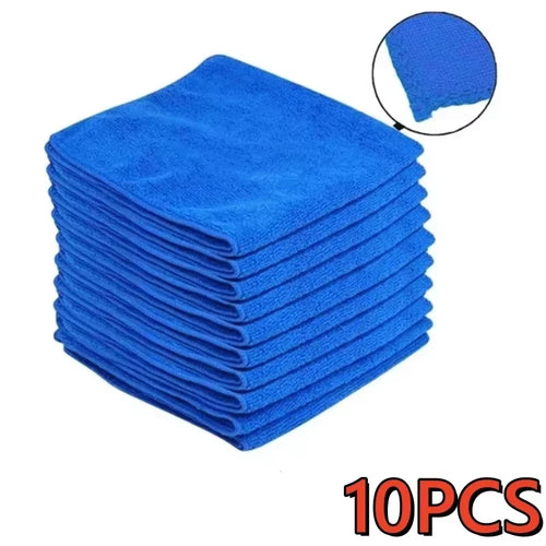Microfiber Cleaning Cloths Lint Free Cleaning Towel Car Care Detailing Cleaning Polishing Super Absorbent for Car Window ATHLEXES