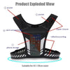 Reflective Running Backpack Universal Lightweight Sports Running Vest Mobile Phone Cards Bag for Jogging Fitness Men and Women ATHLEXES
