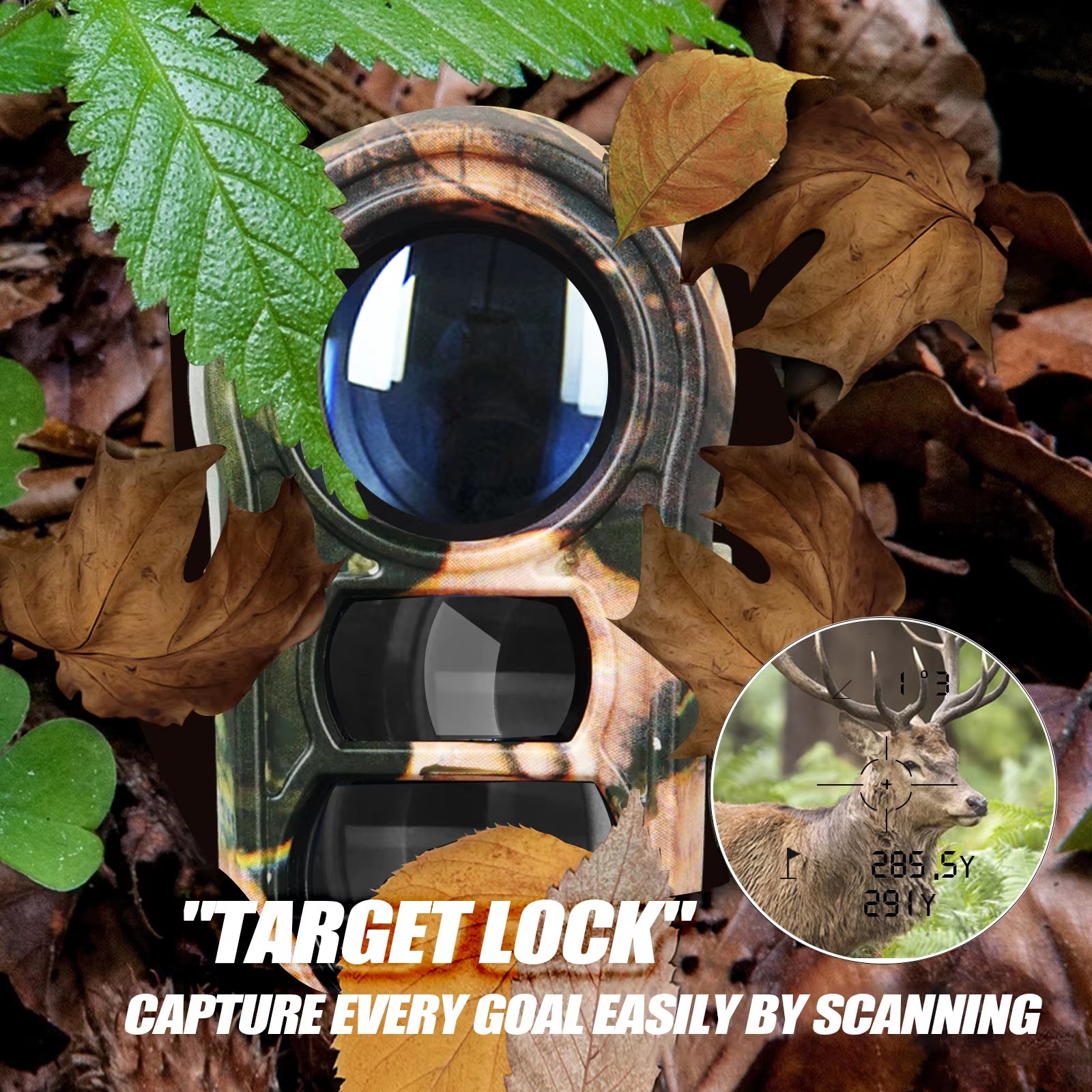 Hunting Laser Rangefinder 1000 Yards with Rechargeable Battery Hunting Range Finder with Target Acquisition Technology E ATHLEXES
