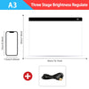 A3/A4/A5 Level Dimmable Led Drawing Copy Pad Board Children'S Toy Painting Educational Kids Grow Creative Gifts for Children ATHLEXES