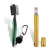 2Pcs/Set Golf Club Brush Golf Club Sharpener Grooving Tool Golf Putter Wedge Ball Groove Cleaner Kit Cleaning Tool Accessories ATHLEXES