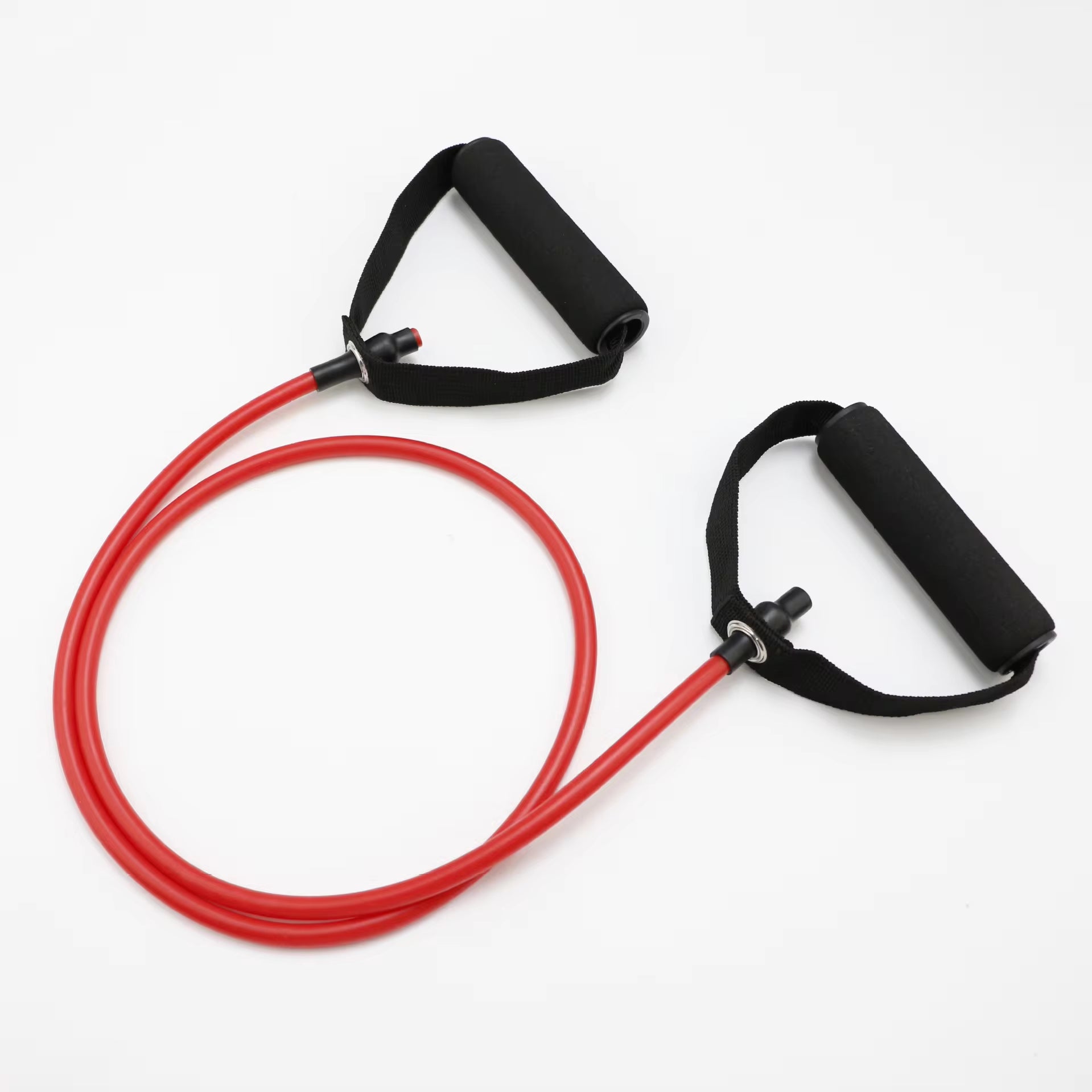 5 Levels Resistance Hot Yoga Pull Rope Bands Handles Elastic Sports Bodybuild Home Gym Workouts Muscle Training Rubber Tube Band ATHLEXES
