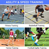 Sports Agility Ladder Football Adjustable Nylon Strap Jumping Ladder Speed Fitness Body Coordination Warm-Up Training Tool ATHLEXES
