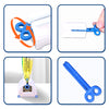 1 Pc Rolling Tube Toothpaste Squeezer Toothpaste Seat Holder Stand Rotate Toothpaste Dispenser for Bathroom ATHLEXES