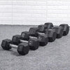 Hexagonal Fixed Dumbbells Men'S Fitness Equipment Home Ladies Rubber Dumbbells ATHLEXES