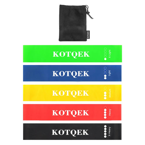 Fitness Elastic Resistance Bands Home Training Yoga Sport Resistance Bands Stretching Pilates Crossfit Workout Gym Equipment ATHLEXES