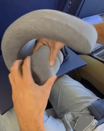 AirEase Memory Foam Neck Pillow ATHLEXES