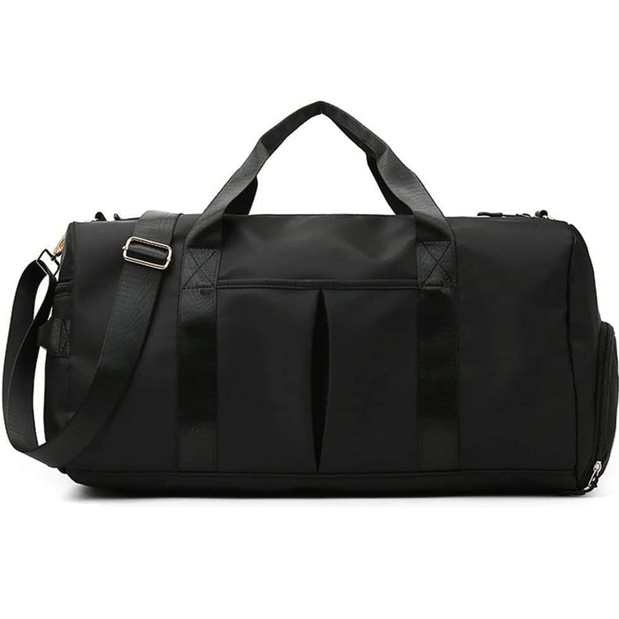 Travel Workout Fitness Sports Gym Bag Luggage with Wet Pocket Shoes Compartment Travel Yoga Sports Gym Duffel Bag for Men Women ATHLEXES