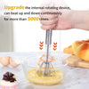 Semi Automatic Mixer Whisk Egg Beater Stainless Steel Manual Hand Mixer Self-Turning Cream Utensils Kitchen Mixer Egg Tools ATHLEXES