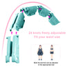 Weighted Adjustable Smart Hula Circle Sport Hoops Weight Loss Exercise Detachable Knots ATHLEXES