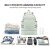 Gym Backpack for Women with Shoes Compartment, Large Women Travel Backpack Waterproof, Sport Swimming Yoga Athletic Backpack ATHLEXES