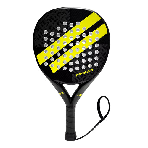 Padel Racket Carbon Fiber Surface with EVA Memory Flex Foam Core Lightweight Padel Racquet ATHLEXES