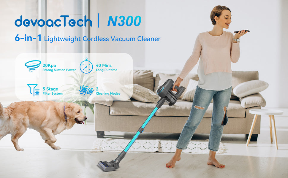 INSE N300 Cordless Pet Hair Vacuum Cleaner ATHLEXES