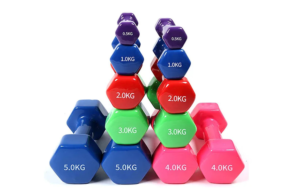 2Kg 2.5Kg 3Kg Fitness Dumbbell Set Non-Slip Dumbbells Men and Women Exercise Sport Weights Body Building Equipment 2023 ATHLEXES