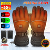 Electric Heating Gloves Waterproof Skiing Gloves Winter Motorcycle Riding Outdoor Gloves 3 Levels Heated Gloves ATHLEXES