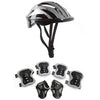 7Pcs Helmet Knee Elbow Protective Gear Set Adjustable Kids Bicycle Sport Protective Gear Set 48-55Cm for Boys Girls 5-12 Years ATHLEXES