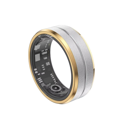 Smart Ring Men Women Steel Shell Sleep Health Monitoring 3ATM Waterproof Multi-Sport Modes Ring for Xiaomi for Huawei for IOS ATHLEXES