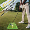 Golf Training Mat Kit for Swing Path Feedback Detection Correcting Hitting Posture Golf Practice Mat Advanced Guides Aid Pad ATHLEXES