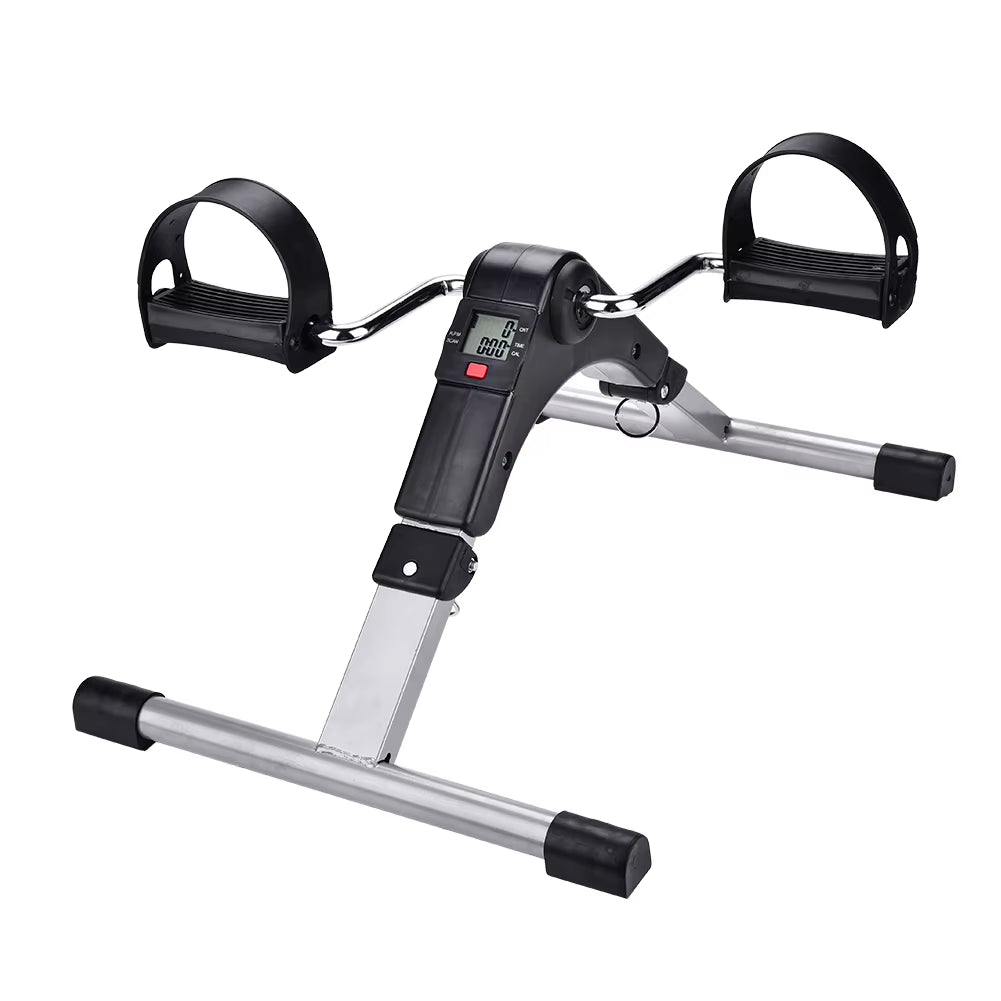 Bike Exercise Bike Trainer Exercise Bike Gym Exercise Indoor Folding Bike Trainer Pedal Fitness Exerciser Leg Workout ATHLEXES