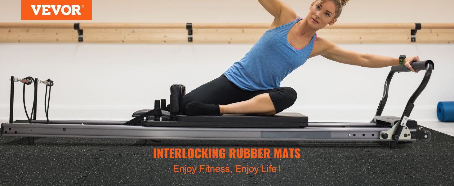 VEVOR Premium Interlocking Gym Floor Mats ATHLEXES